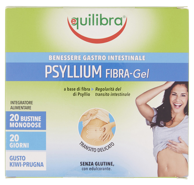PSYLLIUM FIBRA GEL GUSTO KIWI PRUGNA 20 BUSTINE MONODOSE - Dolomiti e Natura