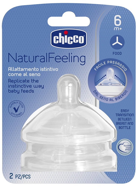 CHICCO TETTARELLA STEPUP NEW 6M+ FLUSSO PAPPA - Dolomiti e Natura