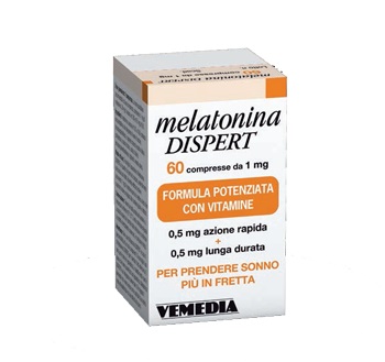 MELATONINA DISPERT 1MG DI MELATONINA 60 COMPRESSE - Dolomiti e Natura