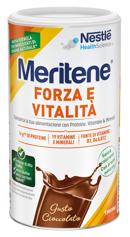 Meritene Cioccolato Forza E Vitalità 270 g - Dolomiti e Natura
