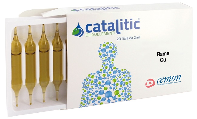 CATALITIC OLIGOELEMENTI RAME CU 20 AMPOLLE - Dolomiti e Natura