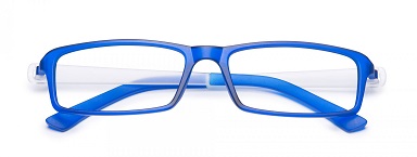 OCCHIALE DA LETTURA PREMONTATO TWINS SILVER LIGHT BLU/BIANCO +2,50 - Dolomiti e Natura