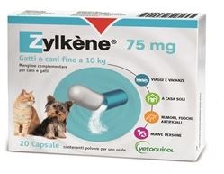 ZYLKENE CANI E GATTI FINO A 10KG 20 CAPSULE 75 MG - Dolomiti e Natura