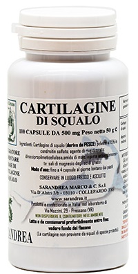 CARTILAGINE DI SQUALO 100 CAPSULE - Dolomiti e Natura
