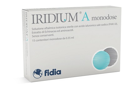 IRIDIUM A MONODOSE GOCCE OCULARI 15 FLACONCINI 0,35 ML - Dolomiti e Natura