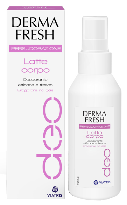 DERMAFRESH IPERSUDORAZIONE LATTE CORPO DEODORANTE 100 ML - Dolomiti e Natura