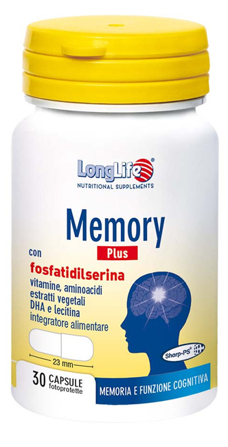 LONGLIFE MEMORY PLUS 30 CAPSULE FOTOPROTETTE - Dolomiti e Natura