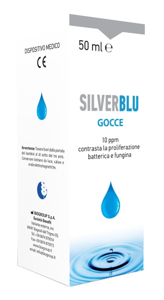 SILVER BLU GOCCE 50 ML - Dolomiti e Natura
