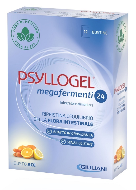 Psyllogel Megafermenti 24 Gusto Ace 12 Buste - Dolomiti e Natura