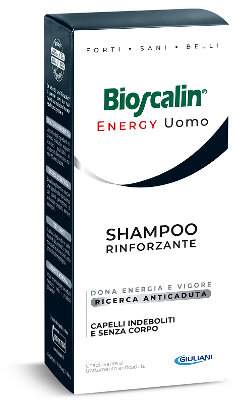BIOSCALIN ENERGY SHAMPOO RINFORZANTE 200 ML - Dolomiti e Natura
