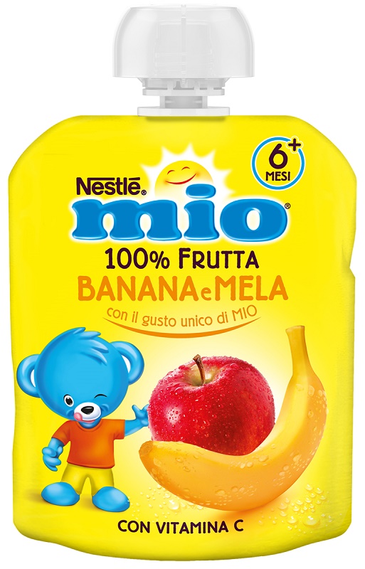 MIO POUCH MELA BANANA 90 G - Dolomiti e Natura