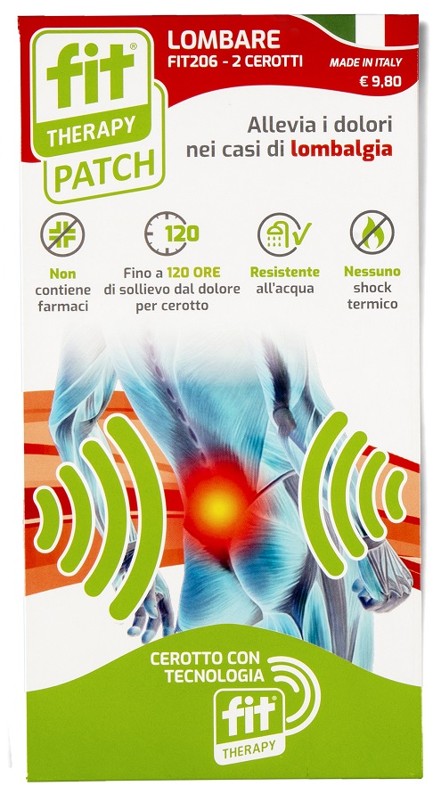 CEROTTO FIT THERAPY LOMBARE 2 PEZZI - Dolomiti e Natura