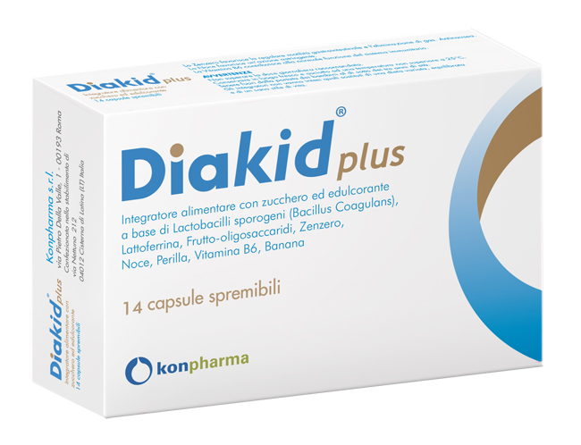 DIAKID PLUS 14 CAPSULE SPREMIBILI SENZA GLUTINE - Dolomiti e Natura