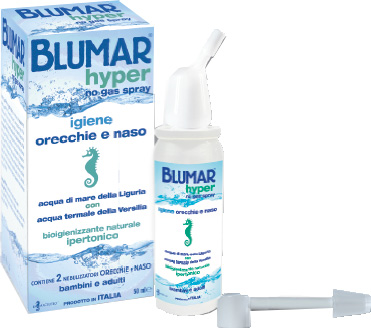 Blumar Hyper Spray No Gas Soluzione Ipertonica 50 ml - Dolomiti e Natura