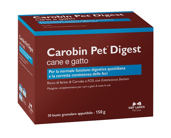 CAROBIN PET DIGEST GRANULARE 30 BUSTE DA 5 G - Dolomiti e Natura