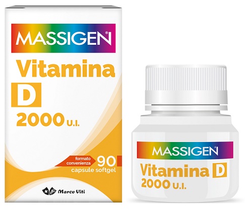 MASSIGEN VITAMINA D 2000 UI 90 CAPSULE SOFTGEL - Dolomiti e Natura