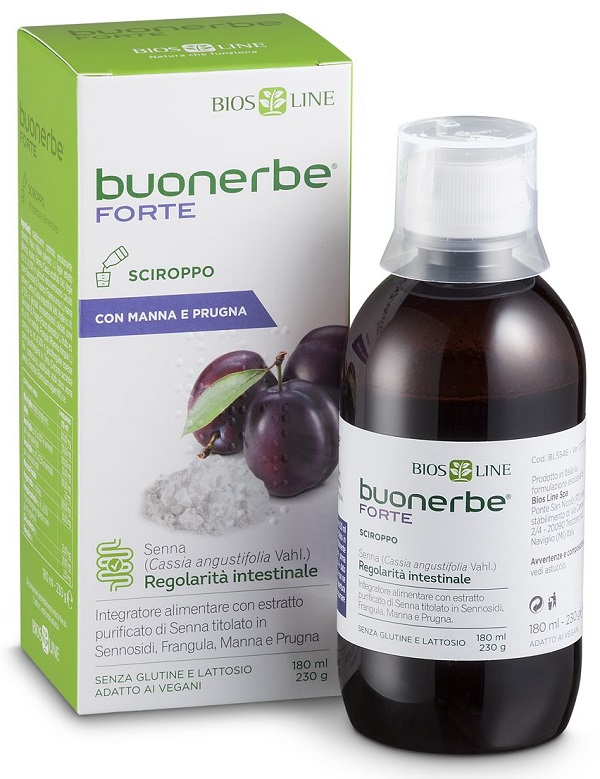 BUONERBE FORTE SCIROPPO 180 ML - Dolomiti e Natura