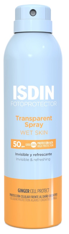 FOTOPROTECTOR TRANSPARENT WET SKIN SPRAY 50+ 250 ML - Dolomiti e Natura