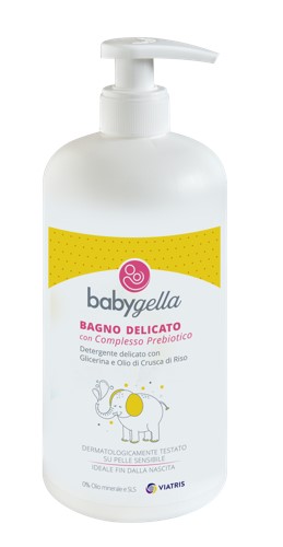 BABYGELLA PREBIOTIC BAGNO DELICATO 250 ML - Dolomiti e Natura