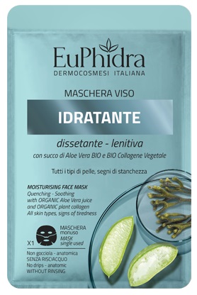 EUPHIDRA MASCHERA VISO IDRATANTE 1 PEZZO - Dolomiti e Natura