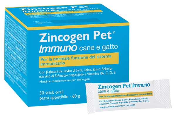 ZINCOGEN PET IMMUNO PASTA 30 STICK - Dolomiti e Natura