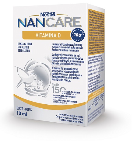 NANCARE VITAMINA D GOCCE 10 ML - Dolomiti e Natura