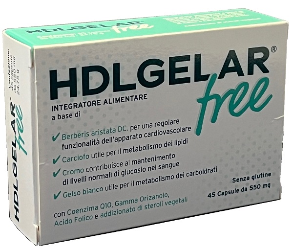 HDLGELAR FREE 45 CAPSULE DA 550 MG - Dolomiti e Natura
