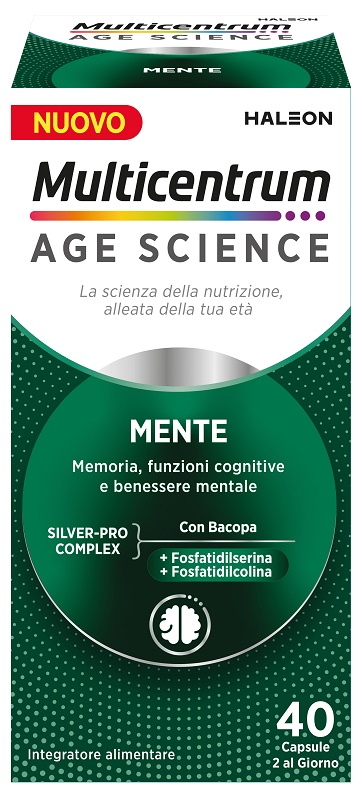 MULTICENTRUM AGE SCIENCE MENTE 40 CAPSULE - Dolomiti e Natura
