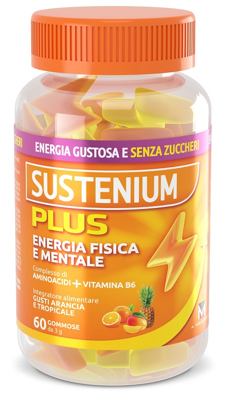 SUSTENIUM PLUS 60 CARAMELLE GOMMOSE 3 G - Dolomiti e Natura