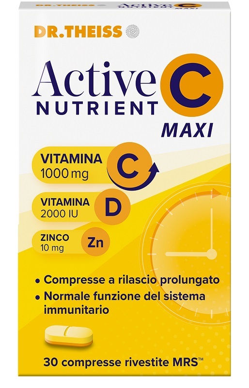 THEISS ATIVE NUTRIENT C-MAXI 30 COMPRESSE - Dolomiti e Natura
