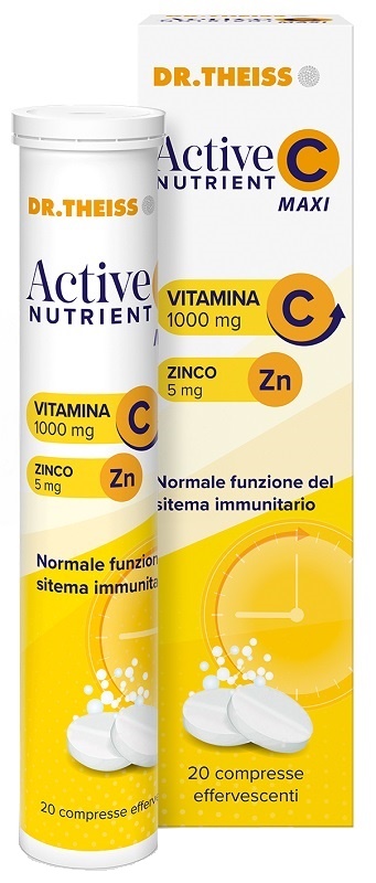 THEISS ATIVE NUTRIENT C-MAXI 20 COMPRESSE EFFERVESCENTI - Dolomiti e Natura