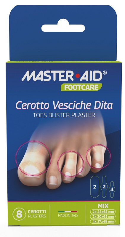 CEROTTO VESCICHE FOOTCARE DITA 6 PEZZI - Dolomiti e Natura
