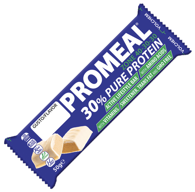 PROMEAL ZONE 40-30-30 30% PURE PROTEIN TIRAMISU BARRETTA 50 G - Dolomiti e Natura