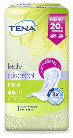 PANNOLONE SAGOMATO TENA DISCREET MINI 20 PEZZI - Dolomiti e Natura