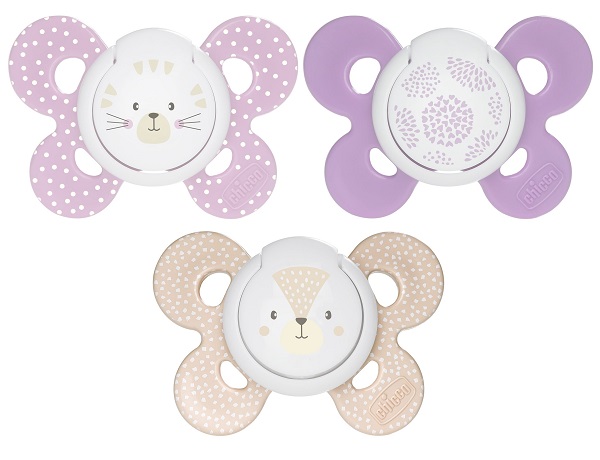 CHICCO SUCCHIETTO COMFORT GIRL IN SILICONE 6-16 MESI 2 PEZZI - Dolomiti e Natura