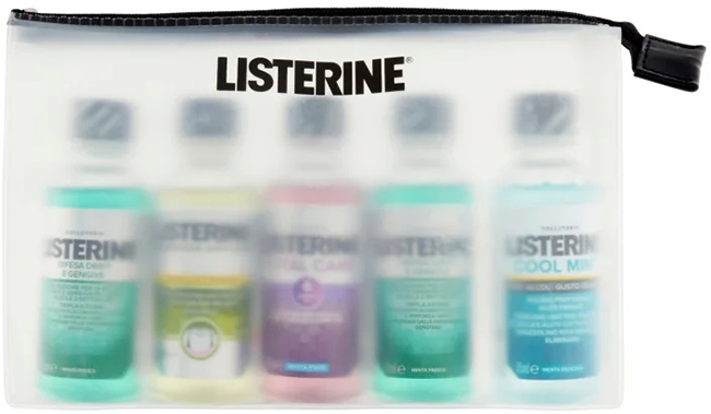 LISTERINE POCHETTE 5 PEZZI DA 95 ML - Dolomiti e Natura