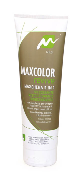 MAXCOLOR REVIVE MASCHERA GOLD 250 ML - Dolomiti e Natura