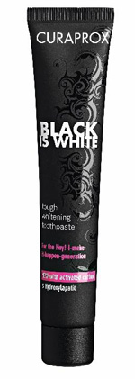 CURAPROX BLACK IS WHITE DENTIFRICIO RINFRESCANTE 90 ML - Dolomiti e Natura