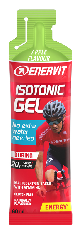 ENERVIT SPORT ISOTONICGEL APPLE 60 ML - Dolomiti e Natura