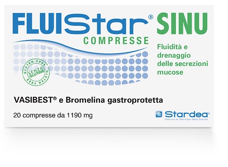 FLUISTAR SINU 20 COMPRESSE SENZA GLUTINE SENZA LATTOSIO - Dolomiti e Natura