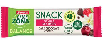 ENERZONA SNACK VANILLA RED FRUIT 33 G - Dolomiti e Natura