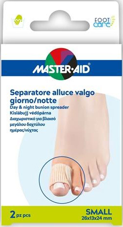 DIVARICATORE ALLUCE GIORNO/NOTTE MASTER-AID FOOTCARE SMALL 2 PEZZI D11 - Dolomiti e Natura