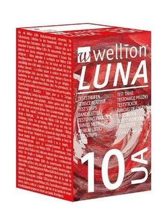 WELLION STRISCE PER LA DETERMINAZIONE DELL'ACIDO URICO 10 PEZZI - Dolomiti e Natura