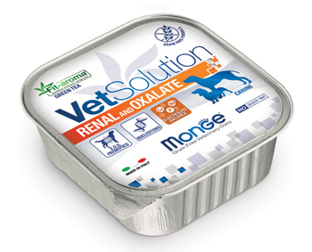 MONGE VET SOLUTION UMIDO CANINE RENAL OXALATE 150 G - Dolomiti e Natura