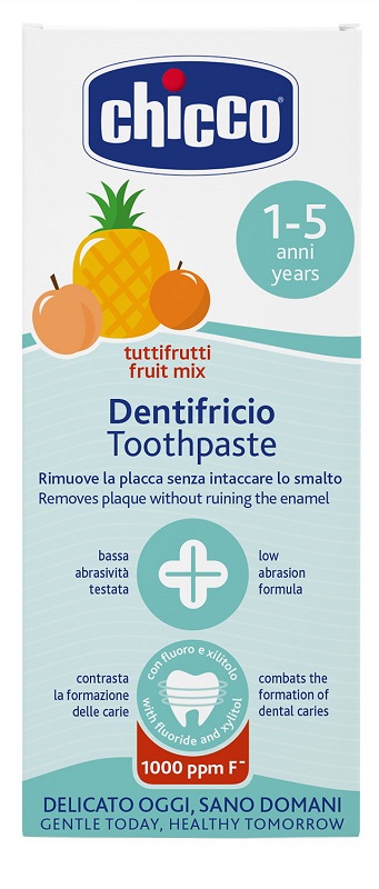 CHICCO DENTIFRICIO TUTTIFRUTTI DA 1 A 5 ANNI CON FLUORO - Dolomiti e Natura