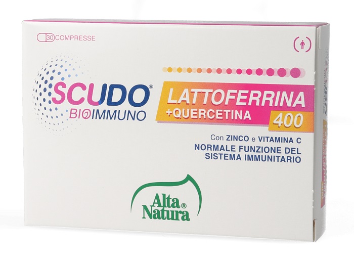 SCUDO LATTOFERRINA + QUERCETINA 400 30 COMPRESSE - Dolomiti e Natura