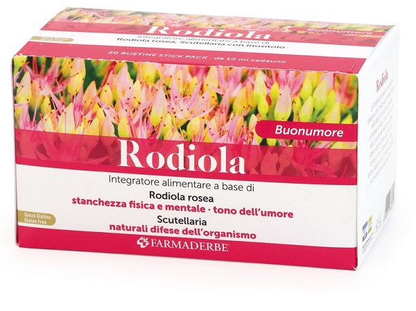 RODIOLA 20 STICK DA 10 ML SENZA GLUTINE - Dolomiti e Natura