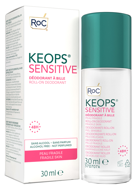 ROC KEOPS DEODORANTE ROLL-ON 48H SENSITIVE 30 ML - Dolomiti e Natura