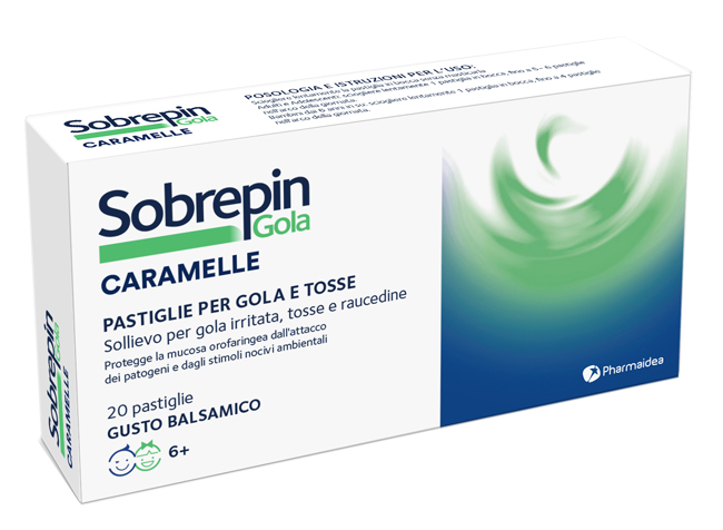 SOBREPIN GOLA CARAMELLE 20 PASTIGLIE GUSTO BALSAMICO - Dolomiti e Natura
