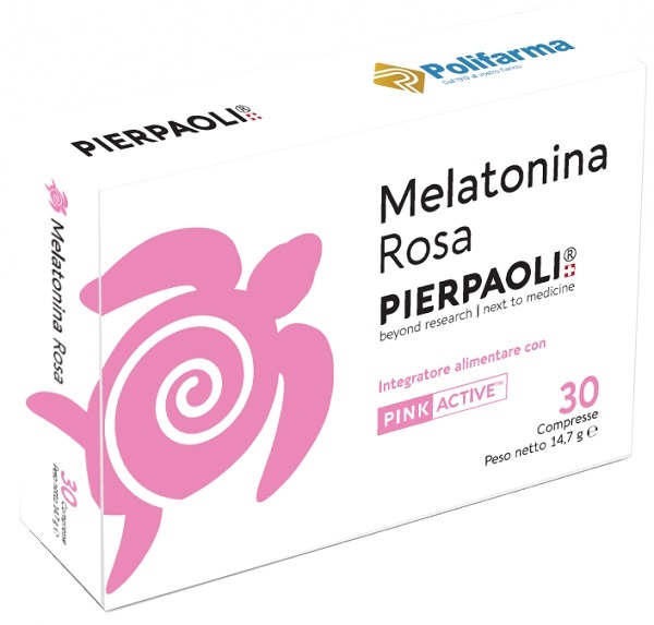 MELATONINA ROSA PIERPAOLI 30 COMPRESSE - Dolomiti e Natura